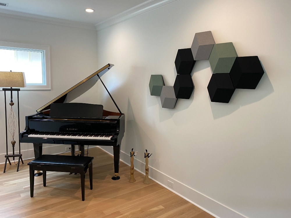 Home of the Year Award Winner 2025 Luxury Home Automation Hoke Piano Room SoundVision LLC