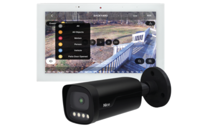 Nice’s Latest Surveillance Cameras Benefit from Their ELAN OS 9 Integrations