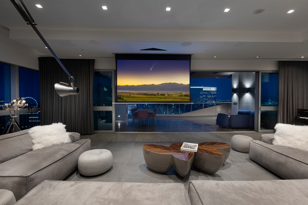 Home of the Year Award Winner 2025 Luxury Home Automation Neon Vibes Innovative Home Systems