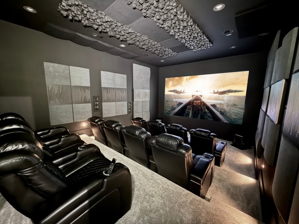 Home of the Year Award Winner 2025 Luxury Home Automation Surgeon's Dream Theater Theater Advice