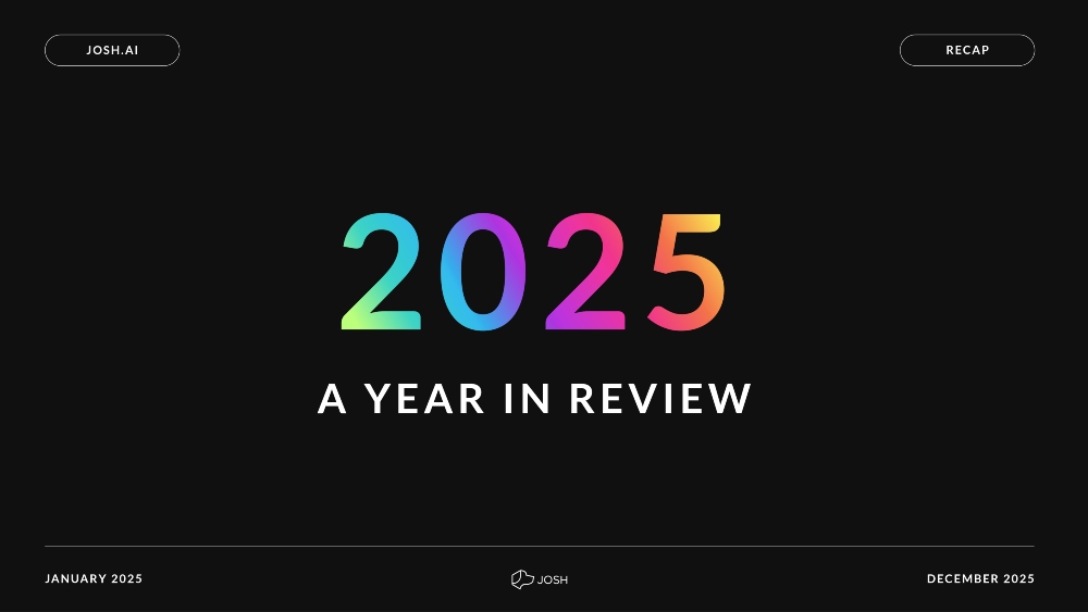 Josh AI wrapped 2025 logo