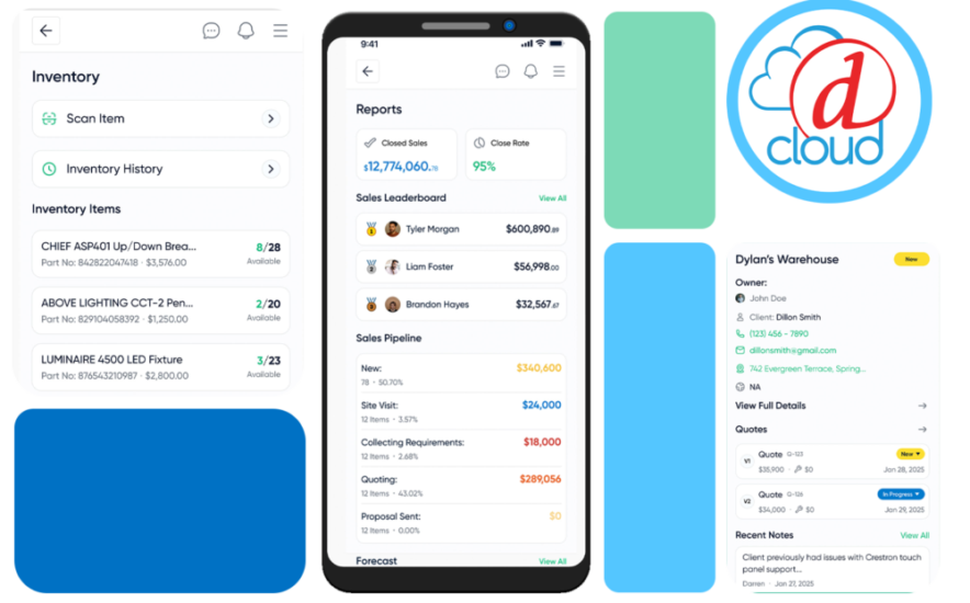 D-Tools Cloud Mobile app