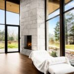 Cherry Hills master bedroom with design-first lighting and concealed AV integration by QAV.