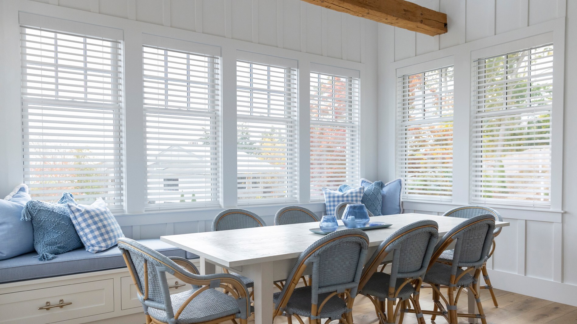 Lutron Caseta wood blinds