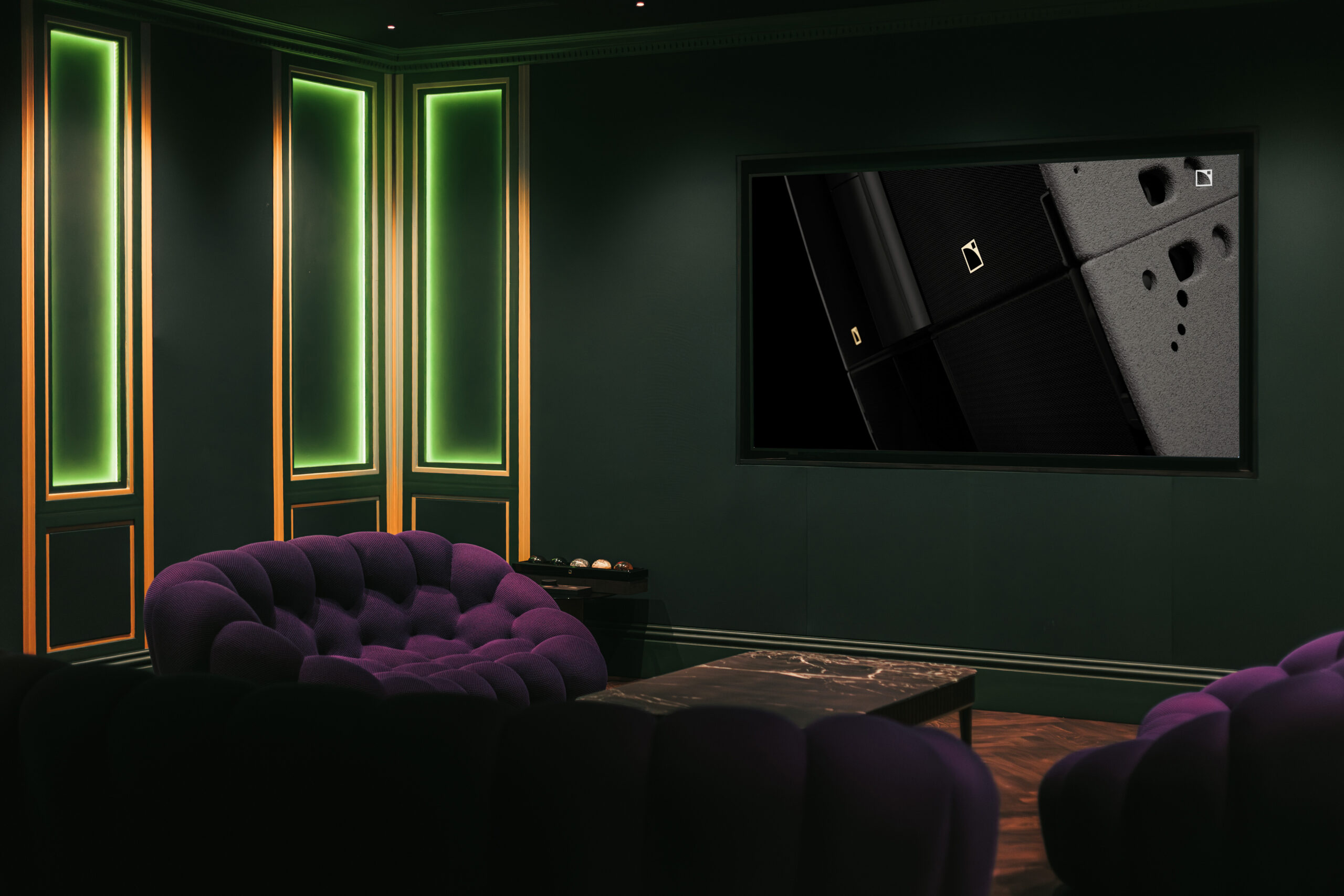 The L-Acoustics Creative Studio pairs L-ISA Immersive Hyperreal Sound with L-Acoustics DJ technology, giving touring artists and DJs a dedicated space to craft spatial productions for festivals, clubs, and the world's most demanding stages.