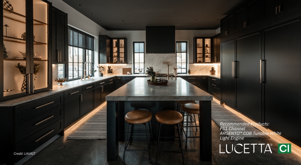 Lucetta CI products used in a home kitchen