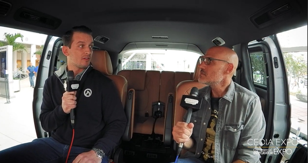 Dan Augsburger on the Inside Buzz talking about IoT-enabled cloud devices and networked infrastructure in AV