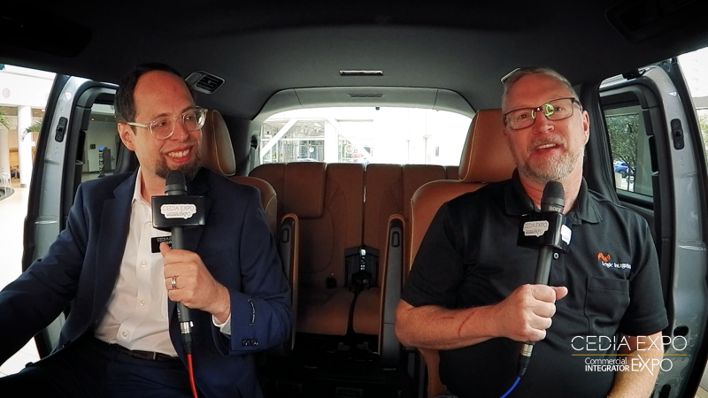 Dan Ferrisi (left) and Shawn Hansson at CEDIA Expo/CIX last September.