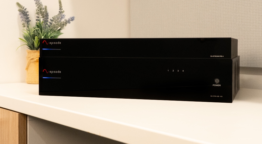 The episode Ryff enabled four-zone streaming pre-amplifier EA-STREAM-PRE-4 ADI control4 snap one