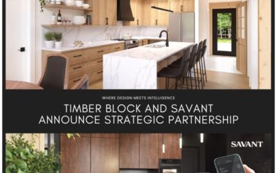 Savant Strengthens Homebuilding Connections with Timber Block Partnership