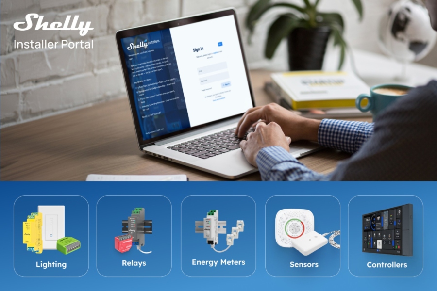Shelly Installer Portal Interface