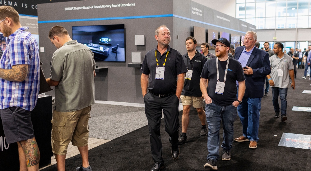 CEDIA Expo CIX show floor
