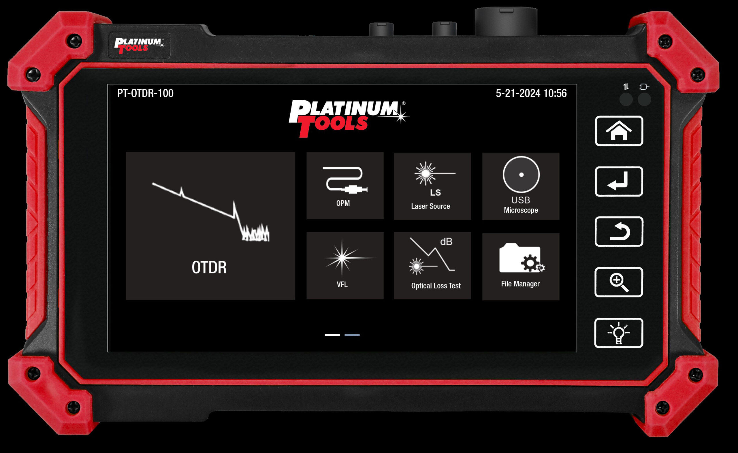 Platinum Tools PT-OTDR-100 mini OTDR tester
