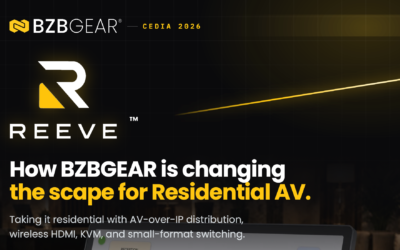 BZBGEAR at CEDIA Expo 2026: How Commercial AV Powers Today’s Luxury Experiences