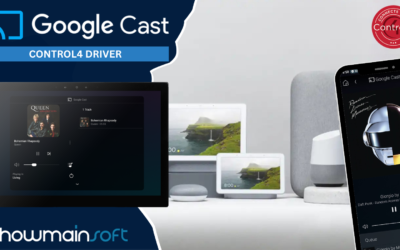 Chowmainsoft Introduces Google Home and Google TV Integrations for Control4