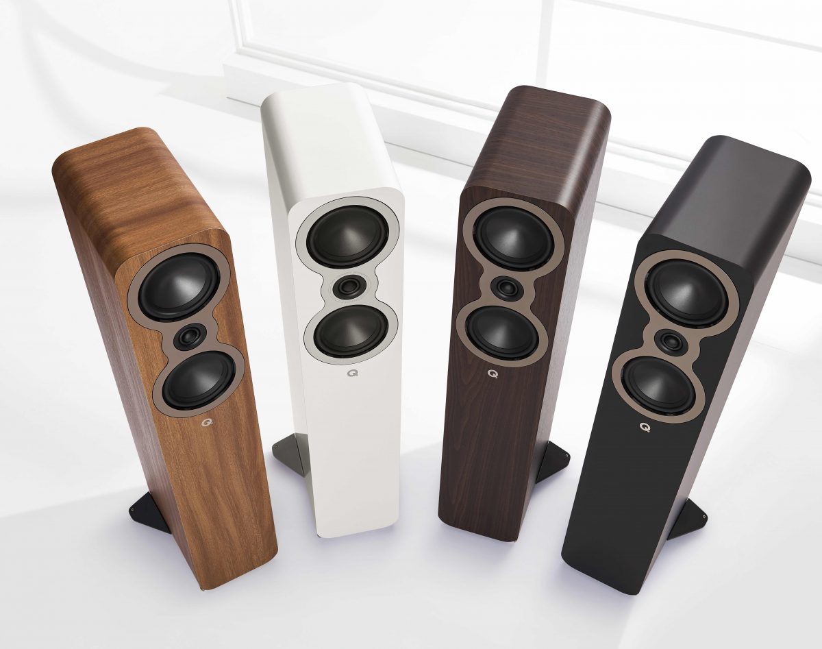 Q Acoustics 3040c floorstanding loudspeakers