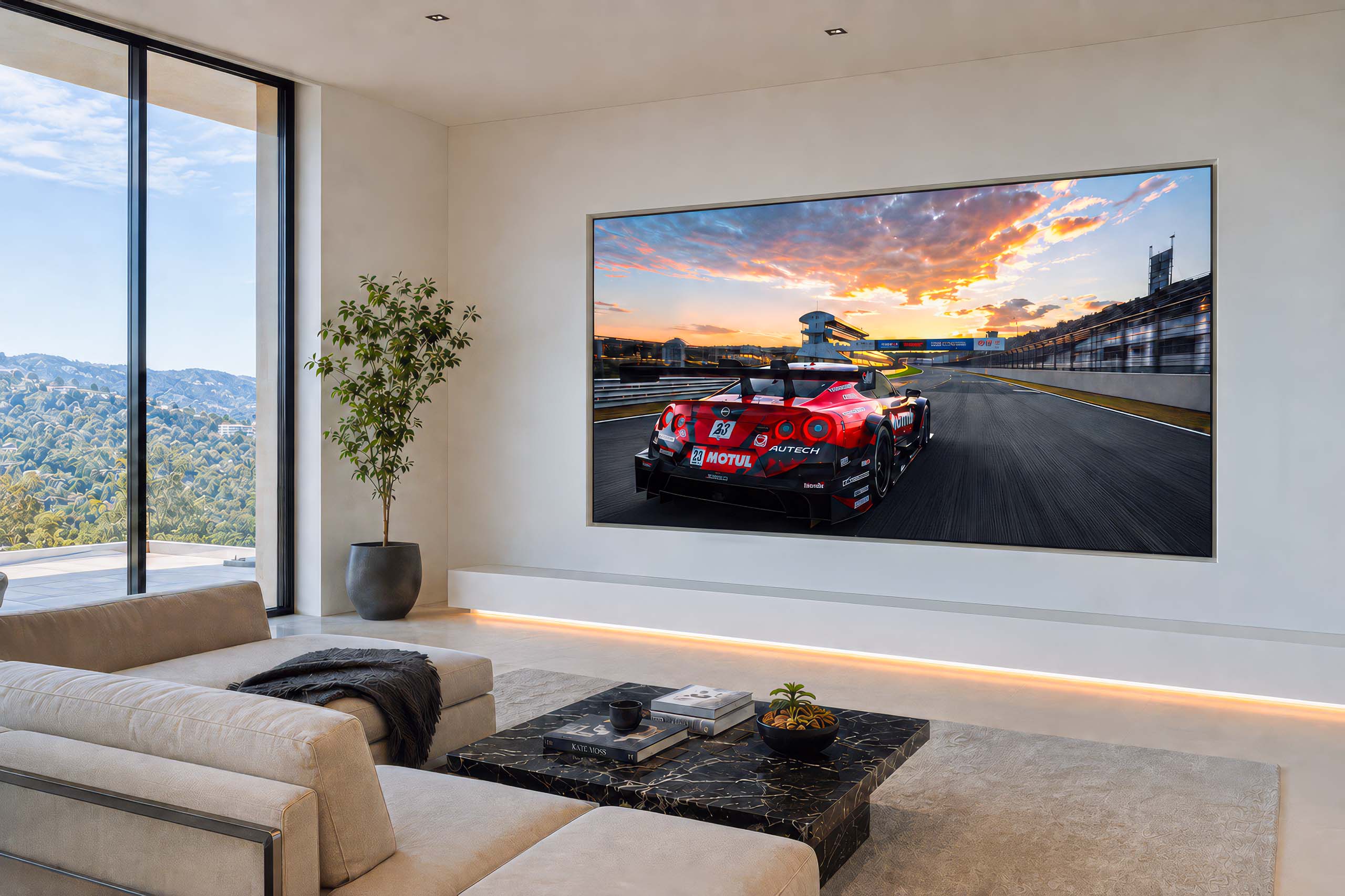 Just Video Walls Absolute Black microLED video wall