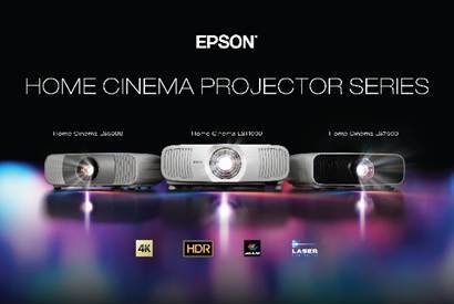 Epson Home Cinema Projectors LS5000, LS6000, LS7500