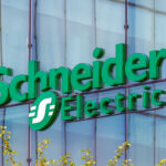 Schnedier Electric logo epmphasizing Shelly Group takeover